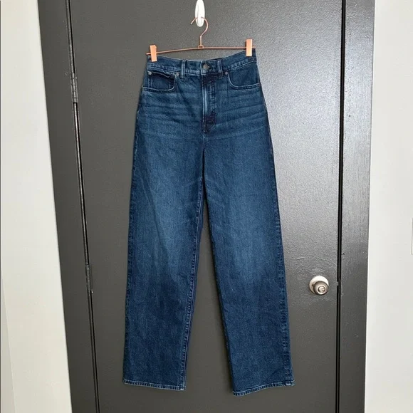 NWOT Madewell the perfect vintage wide leg Blue Jean Sz  27 tall - Picture 5 of 10